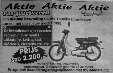 De advertentie in De Ware Tijd